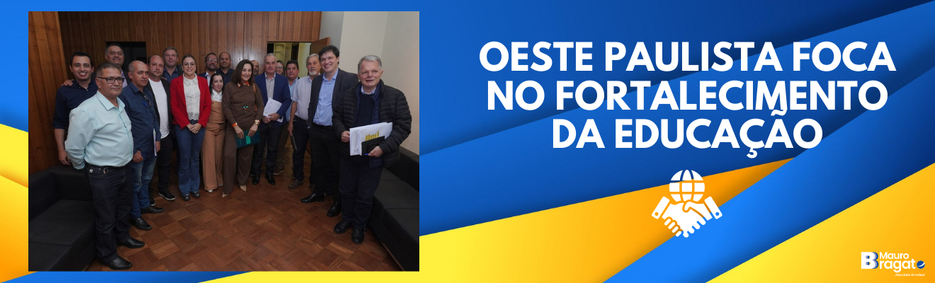 Educação como prioridade no Oeste Paulista